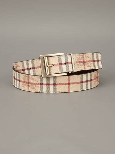 burberry belt size 48|Burberry haymarket check belt.